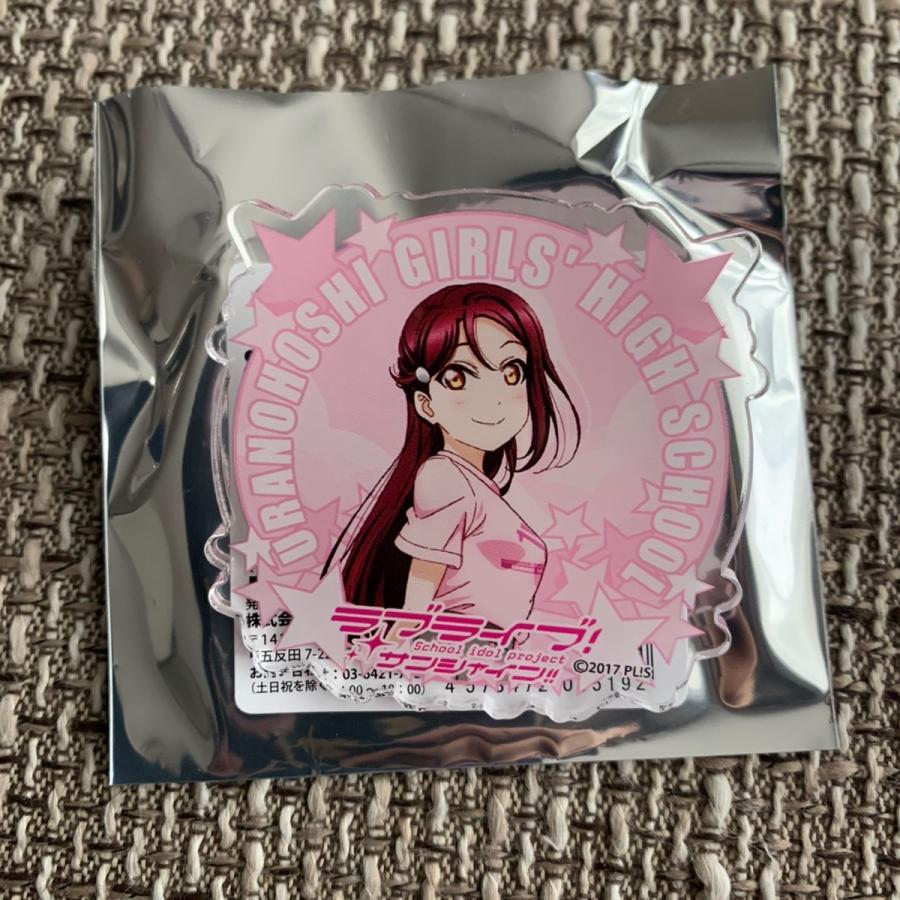 AM ラブライブ！サンシャイン！！ アクリルバッジ アイコン Tシャツ 
