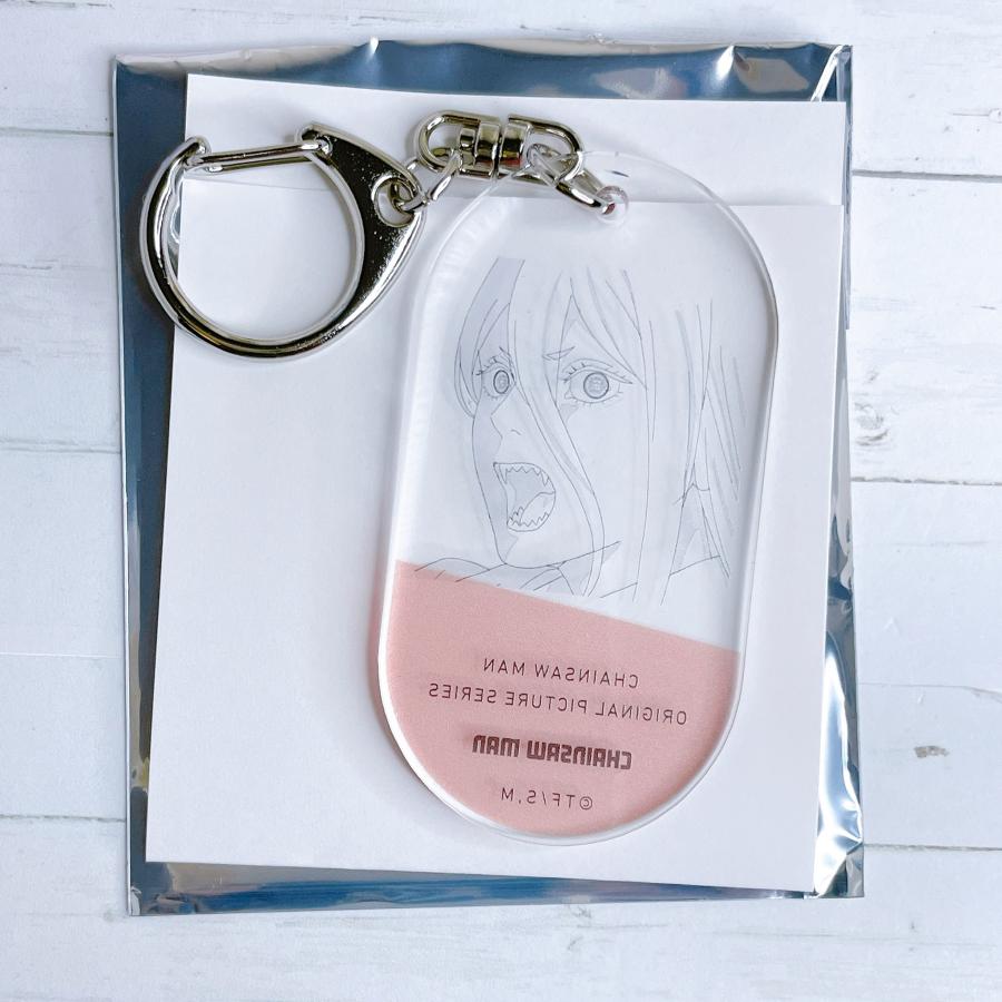 チェンソーマン POP UP SHOP 原画 アクリル キーホルダー パワー ☆ チェンソーマン POP UP SHOP パルコ 原画アクリルキーホルダー