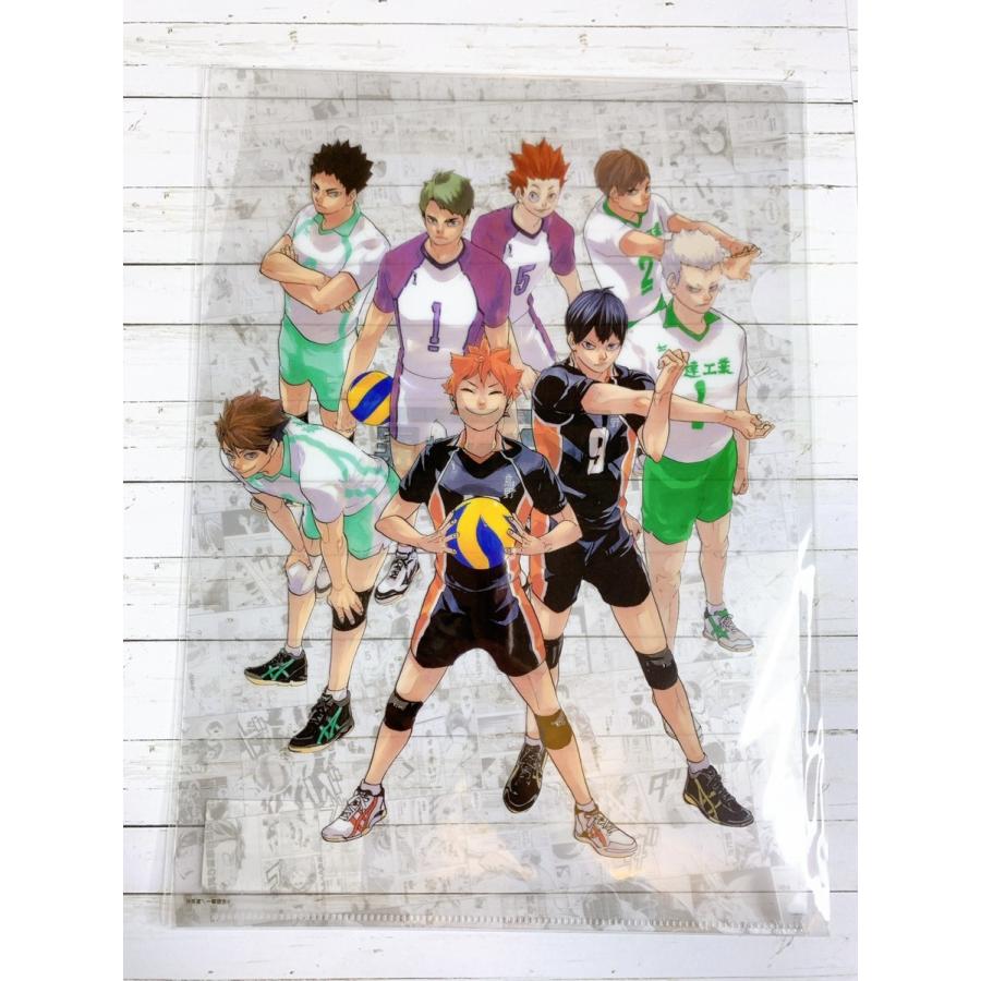 ☆ハイキュー!!展 ハイキュー展 クリアファイル キービジュアル 仙台