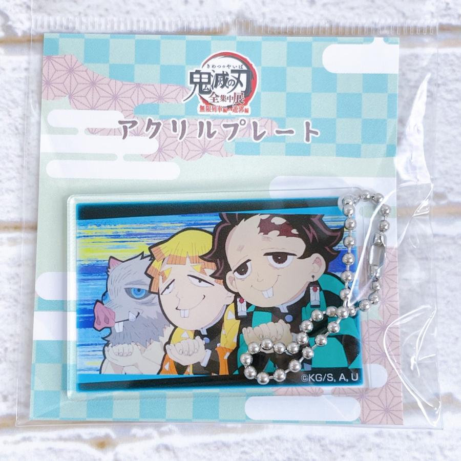 ☆ 鬼滅の刃 全集中展 無限列車編 遊郭編 アクリルプレート