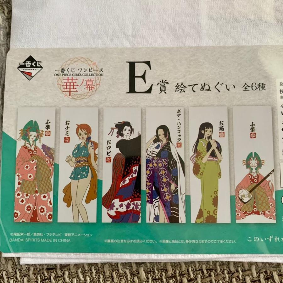 ☆一番くじ ワンピース ONE PIECE GIRL'S COLLECTION -華ノ幕- E賞 絵