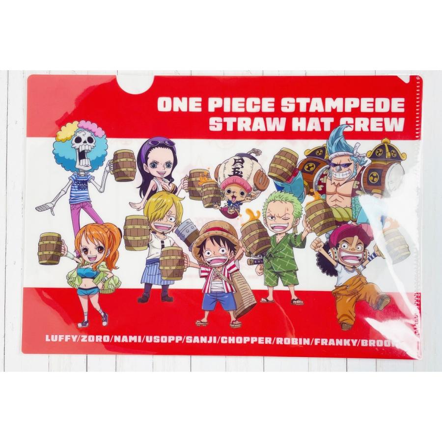 ☆ワンピース ONE PIECE A4 スタンピード stampede クリア ☆ワンピース ONE PIECE A4 スタンピード stampede クリア