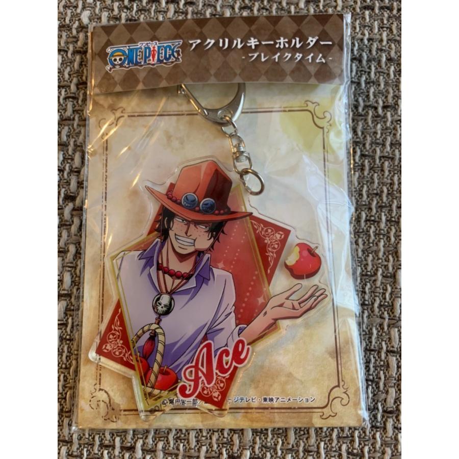 ☆ワンピース ONE PIECE 麦わらストア ブレイクタイム アクリルキーホルダー エース☆ onepiececan36Nikotto