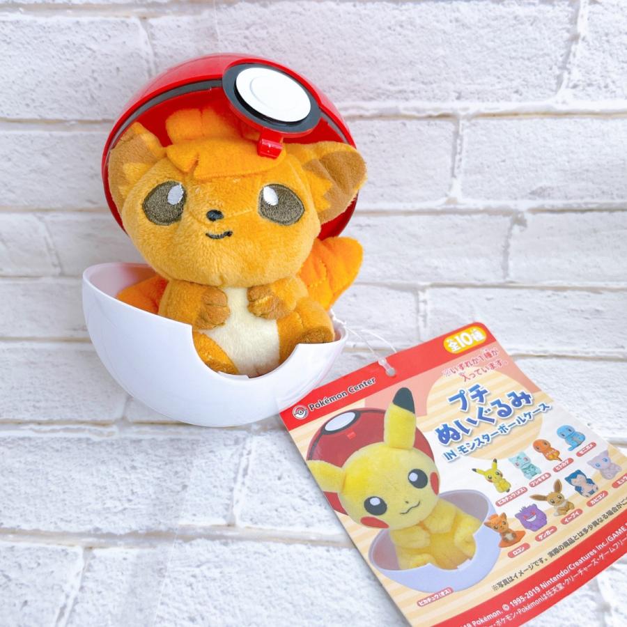 ☆ ポケモンセンターオリジナル 限定 プチぬいぐるみ IN モンスター