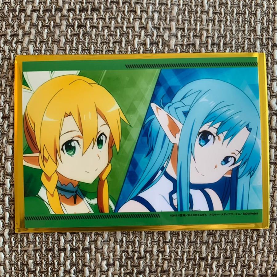 ソードアート オンライン Sao アリシゼーション War Of Underworld Op Ed場面カット ブロマイド Vol 5 アスナ リーファ Sao 031 Nikotto Yahoo ショップ 通販 Yahoo ショッピング