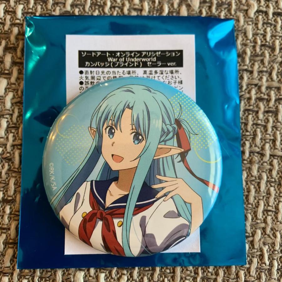 ソードアート・オンライン カンバッジ】SAO ソードアートオンライン 缶