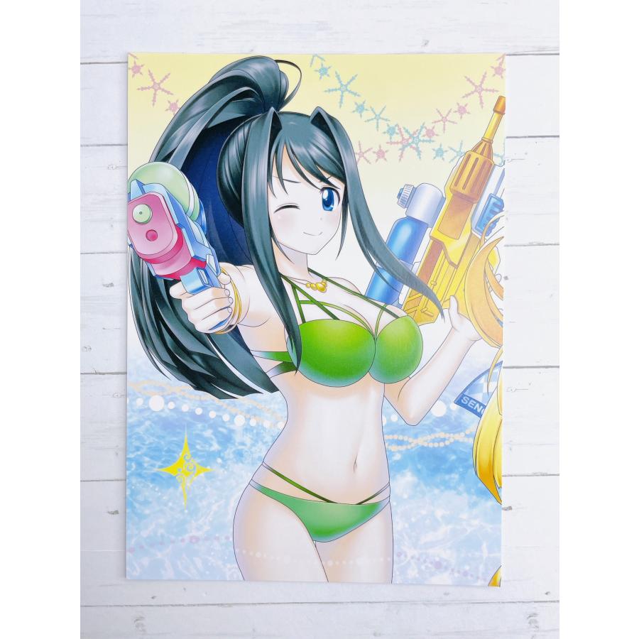☆ ツインエンジェル 戦国乙女 コラボ第三弾 ジャバラポストカード 1枚