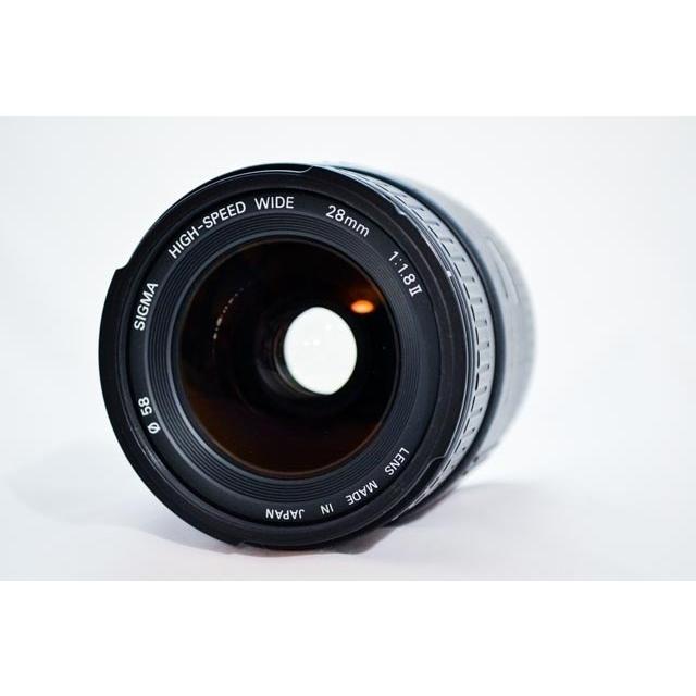 シグマ HIGH-SPEED WIDE 28mm/f1.8II Aspherical For Canon 交換レンズ