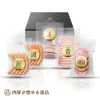 お歳暮 ギフト 2025 The Oniku ギフトのド定番 ハム＆ウインナー withベーコン 冷凍 食品 肉 贈り物 お祝い プレゼント お返し | ブランド登録なし