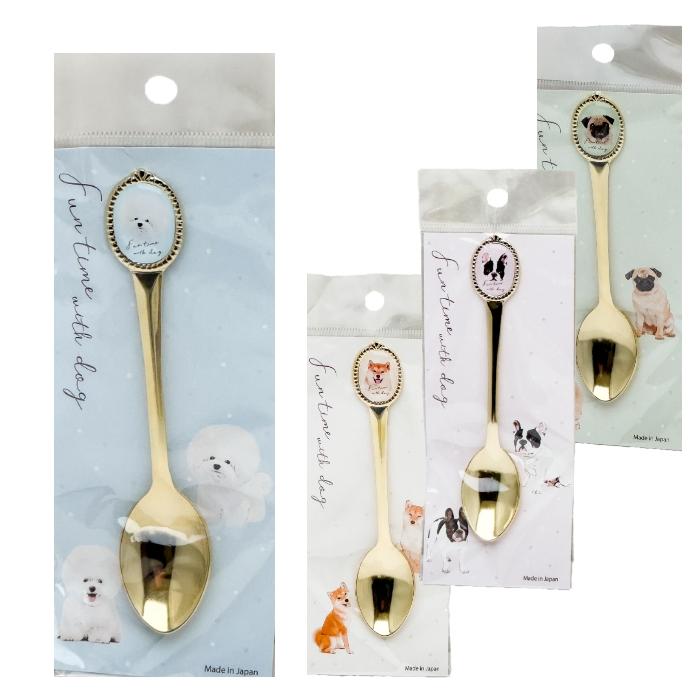 FTD スプーン ビションフリーゼ フレンチブルドッグ 柴犬 パグ : 肉球