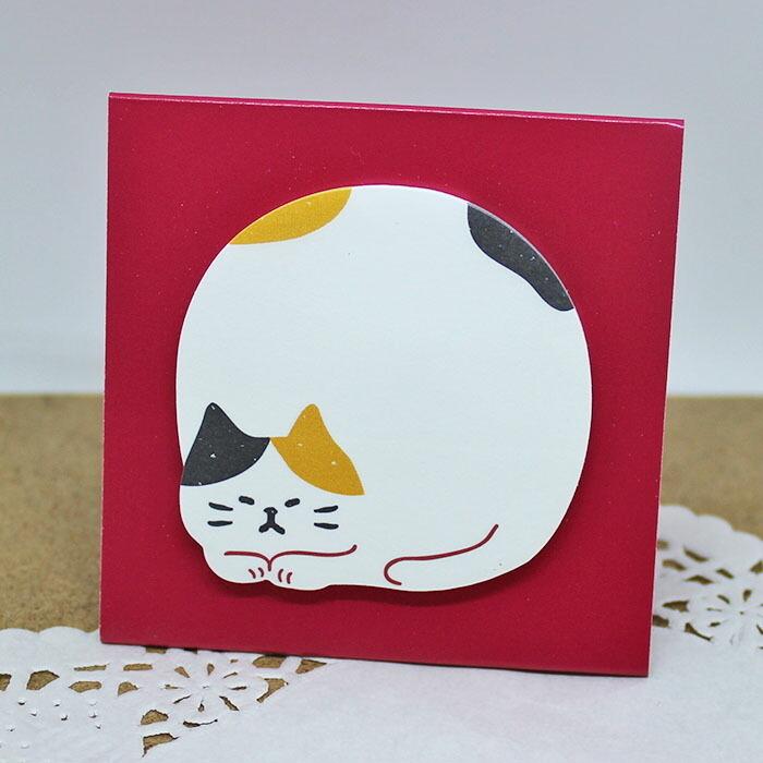 [Stand stick marker] Nihon Neko (sticky note stand) [memo pad cat miscellaneous goods cat cute] | nikukyu