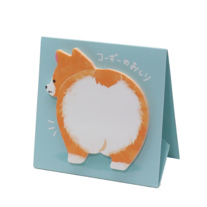 スタンドスティックマーカー コーギーのおしり(スタンド付箋)ウェルシュコーギー メモ帳 犬雑貨 犬柄グッズ :54477:肉球雑貨ホワイトアンドピーチ 通販 かわいい オリジナル イラスト 犬シール セントバーナード セント スムースコート ラフコート 犬 シール 犬種別 グッズ 手紙 手帳 ステーショナリー カレンダー マーク ポイント ドッグシール