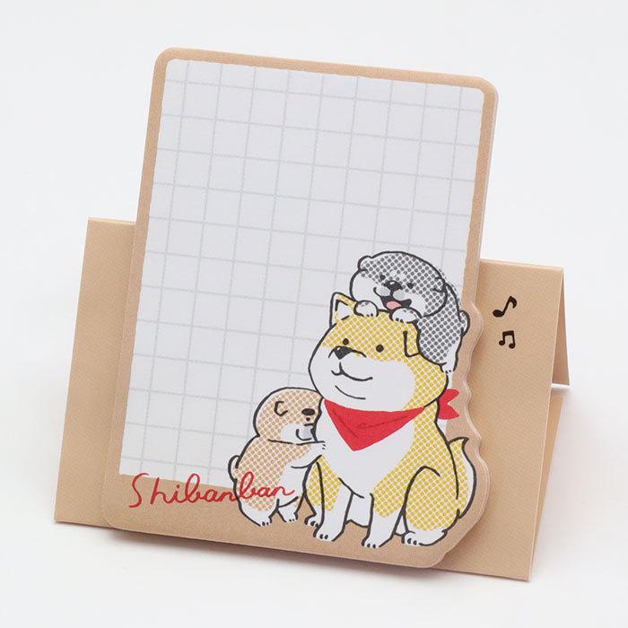 しばんばん スタンドふせん かまってちゃん 付箋 犬柄 柴犬 Majesticxpress Com