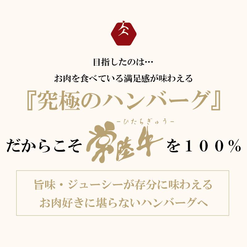 ハンバーグ セット 冷凍 無添加 お取り寄せ 牛肉 常陸牛 200g 10個入り ブランド牛 国産 和牛 黒毛和牛 誕生日 プレゼント 自宅用 お試し_3