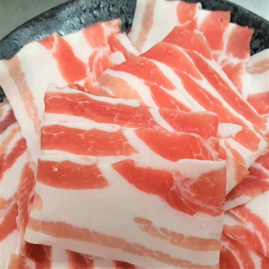 豚肉 しゃぶしゃぶセット 2kg 豚肩ロース 豚バラ 大容量　送料無料｜nikunokinoshita｜02