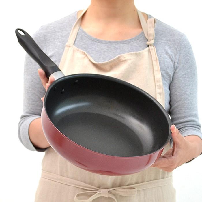 サーモス フライパン 28cm深型 Kfb 028d レッド Thermos Thermos Ih対応 ガス火対応 深型設計 炒め鍋 P1 にくらす Yahoo 店 通販 Yahoo ショッピング