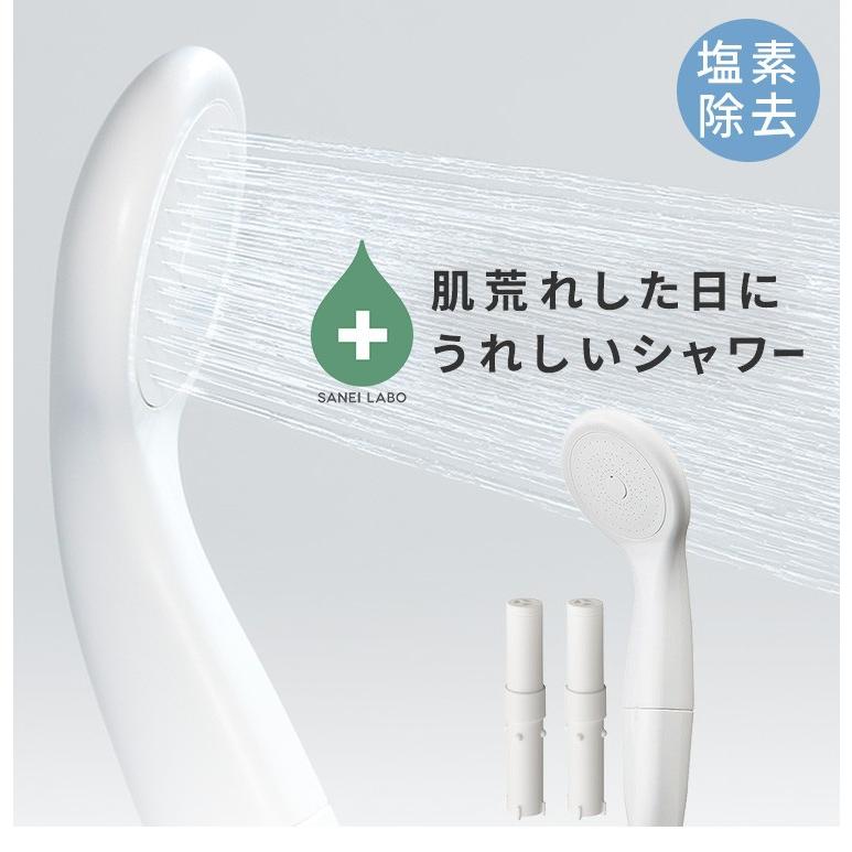 カートリッジ2本付 残留塩素除去 浄水シャワーヘッド 日本アトピー協会推薦品 アトピー 敏感肌 ヘアケア 日本製 節水 Ps7963 80xab Sanei 三栄水栓 311564923 にくらす Yahoo 店 通販 Yahoo ショッピング