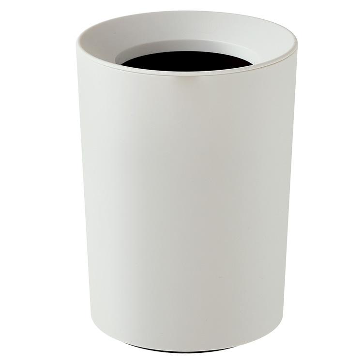 ゴミ袋が見えずにすっきり ルクレール 丸型 2 0l 卓上 ペール ごみ箱 おしゃれ シンプル サニタリー 洗面所 リビング キッチン アスベル ブラウン ホワイト a にくらす Yahoo 店 通販 Yahoo ショッピング