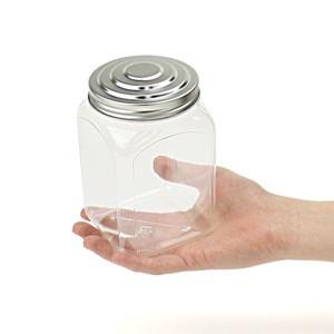 駄菓子入れ クリアポット S 透明の容器で中が見える駄菓子屋さんのような小物入れです 詰め合わせ にくらす Yahoo 店 通販 Yahoo ショッピング