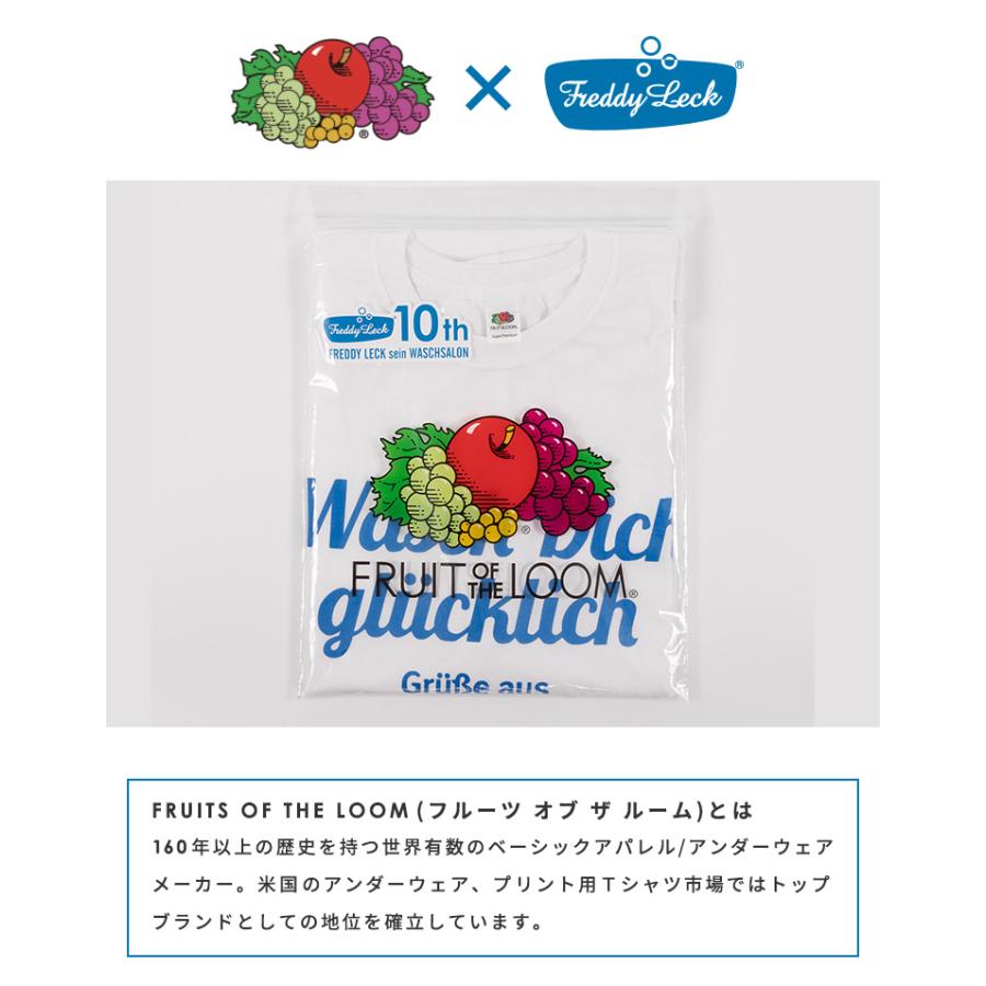 フレディレック 10周年記念コラボ Fruit Of The Loom Tシャツ S M L Xl サイズ 綿100 フレディ レック ウォッシュサロン フルーツオブザルーム a にくらす Yahoo 店 通販 Yahoo ショッピング