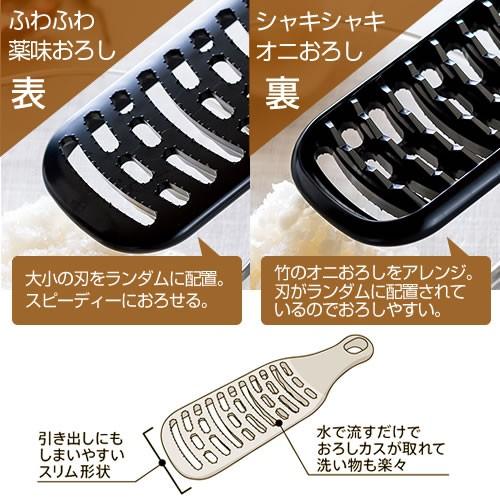 2種類の食感を楽しんで 2way 両面おろし おろし金 大根おろし 時短 調理器具 セット お弁当グッズ 洗いやすい マーナ a にくらす Yahoo 店 通販 Yahoo ショッピング