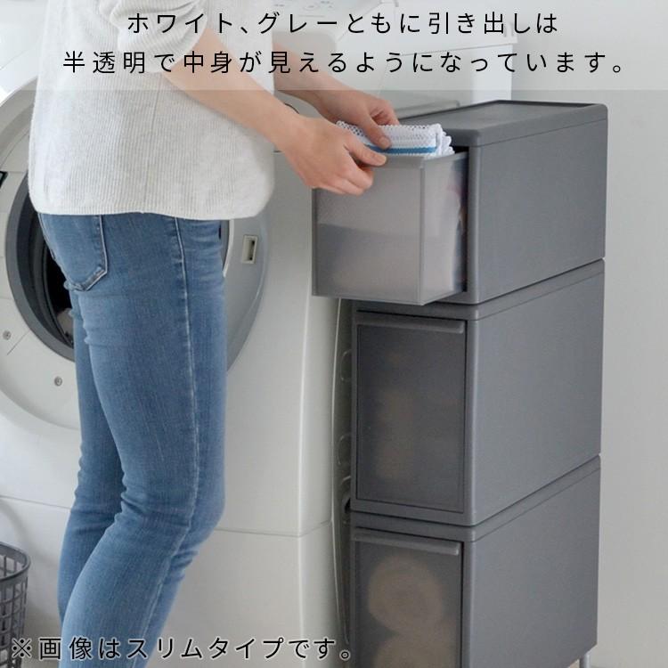スタッキング ユニット収納 洗濯機横 隙間 収納 スリム ボックス 幅17cm 170 引出し Uc 01 Uc 04 Ssa 4p ジョイント 連結 収納ボックス Sy P1 s にくらす Yahoo 店 通販 Yahoo ショッピング