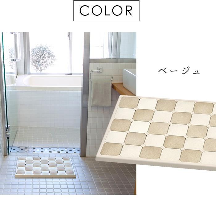 珪藻土タイルマット ボジョルナ Sサイズ 約34 47cm 珪藻土バスマット 珪藻土マット 吸水 速乾 洗える 水洗い 天日干し 滑り止めシート付 にくらす Yahoo 店 通販 Yahoo ショッピング