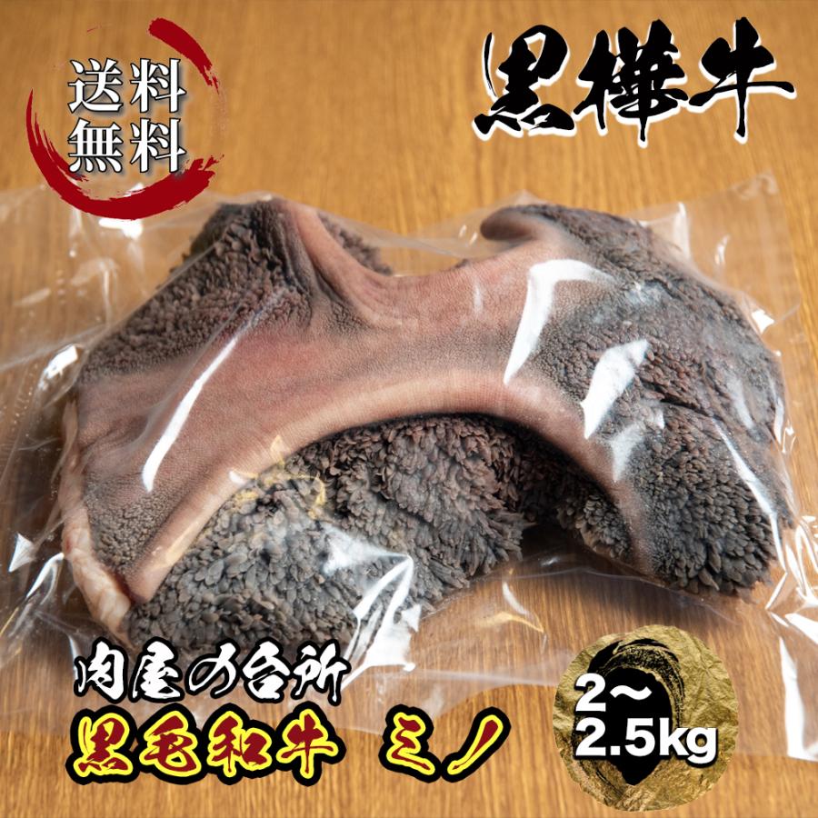 敬老の日 秋ギフト 黒毛和牛 ミノ 牛 ホルモン 2kg ~ 2.5kg 不定貫 上