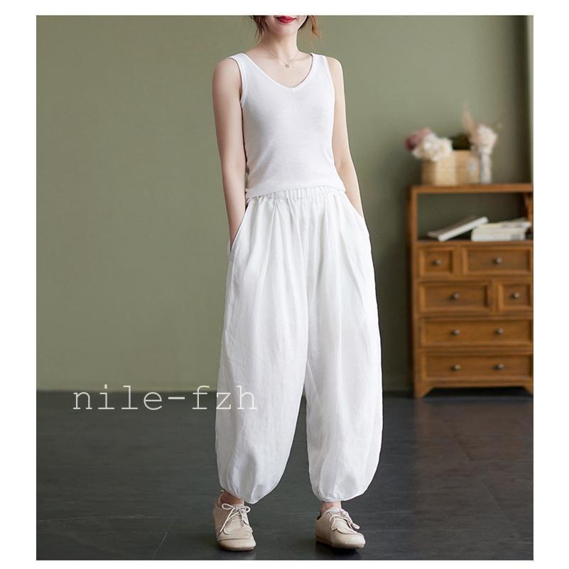 【pas de calais】ウエストゴムガウチョパンツ✳︎美品 pas de calais】ウエストゴムガウチョパンツ✳︎美品