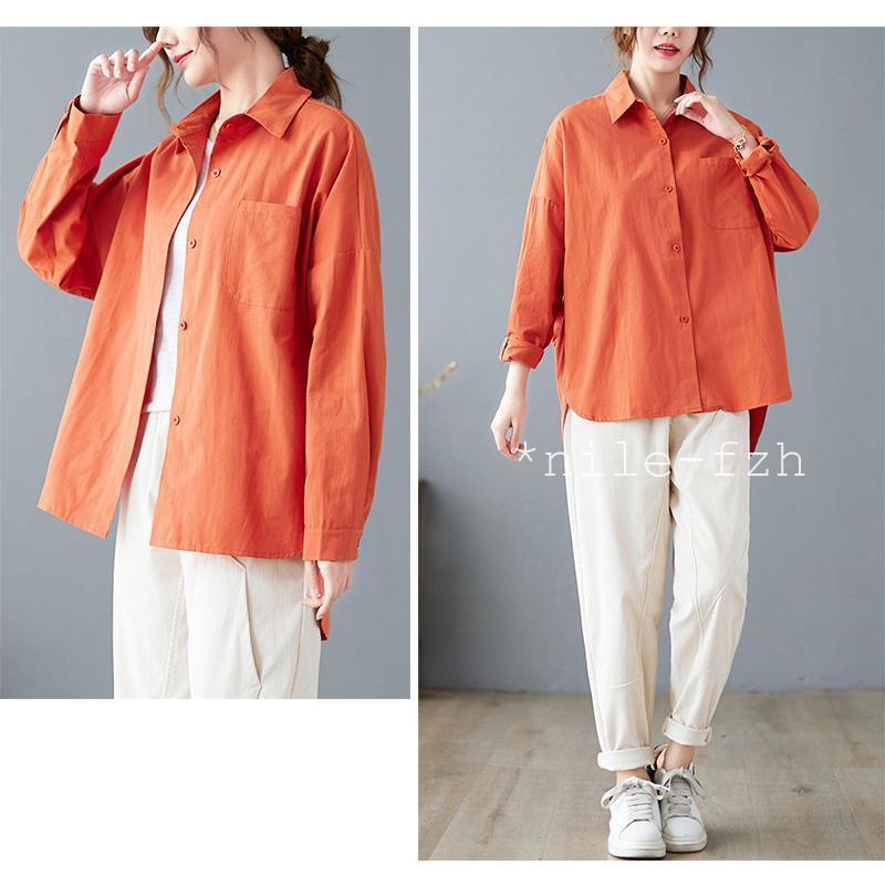 71189　里麻　長袖シャツ　あずき色　サイズ11 71189 里麻 長袖シャツ あずき色 サイズ11 71189 里麻 長袖