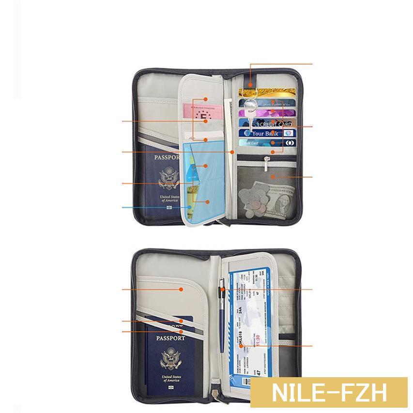 Y-3 パスポートケース　トラベルケース　ポーチ パスポートケース スキミング防止 トラベルオーガナイザー 13
