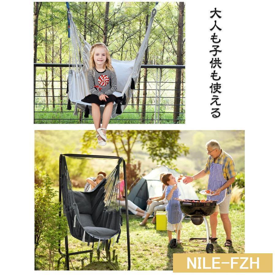 ハンモックチェア ハンギングチェア 吊り下げ ゆりかご ロープ ハンモックチェア ハンギングチェア 吊り下げ ゆりかご ロープ