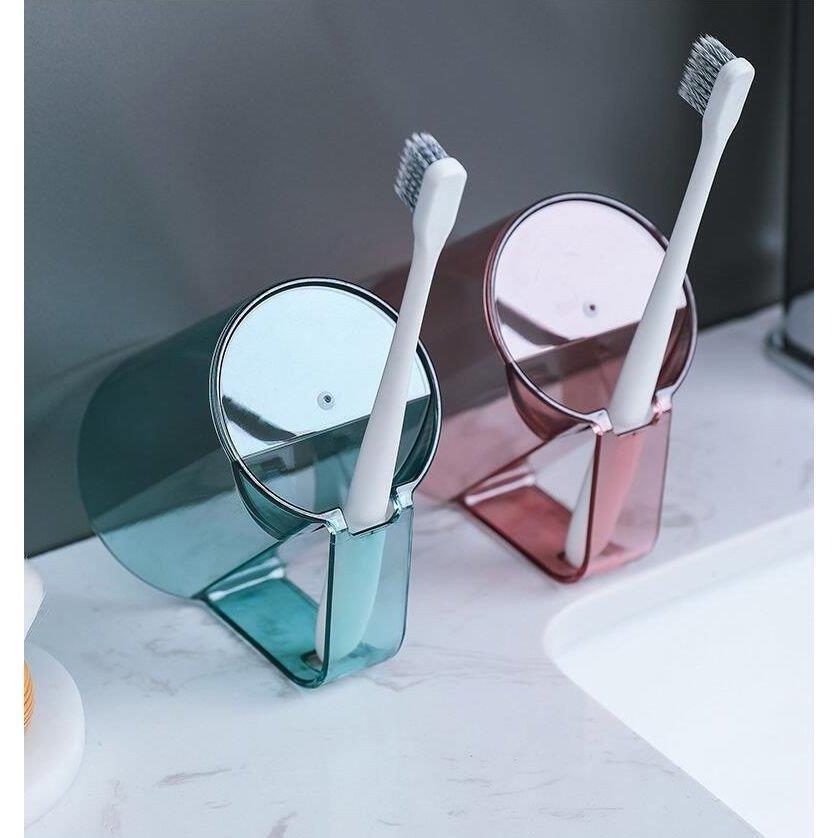 歯磨きコップ うがいコップ フリップカップ 歯ブラシスタンド
