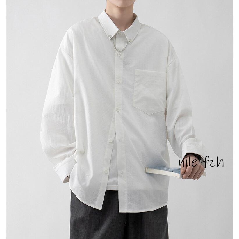 オーバーコート 長袖 ワイシャツ Yシャツ トップス オフィス ライトグレー C1618ワイシャツ メンズYシャツ 白レースワイシャツ Yシャツ長袖