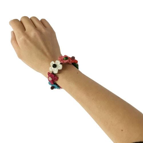 送料無料 ワックスコード ブレスレット 花 フラワー サイズ調整可能 メンズ ブレス メンズファッション おしゃれ つけっぱなし ポイント消化 Acc B 5 アジアン雑貨 Nill Bazaar 通販 Yahoo ショッピング