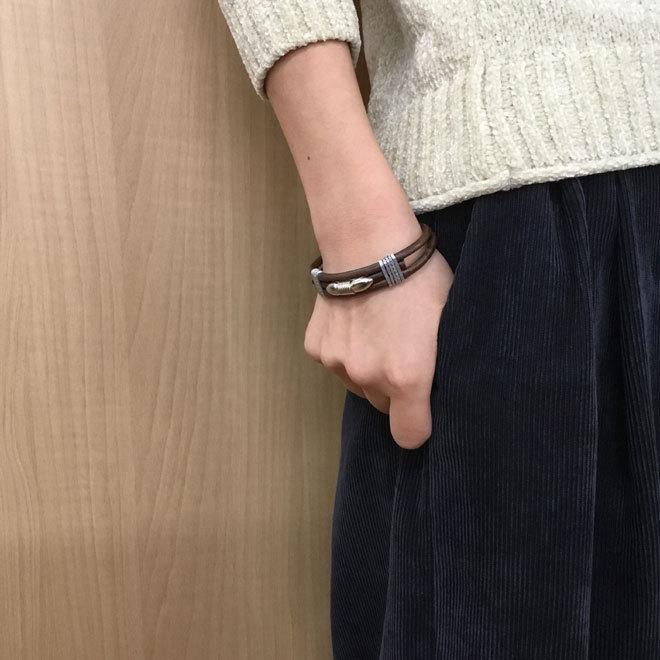 ブレスレット シルバー チャーム メンズ レザー 革 サイズ調整可能 メンズファッション おしゃれ Acc Kb 3 アジアン雑貨 Nill Bazaar 通販 Yahoo ショッピング