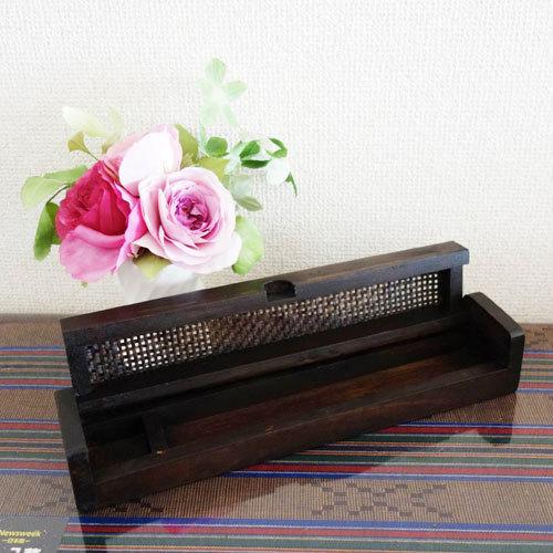 N-Chai お香立て おしゃれ インセンスボックス (2タイプ) 蓋付き