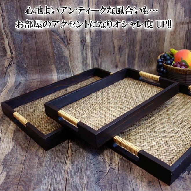 楽天市場】【1枚から送料無料】トレー 木製 舟型 大 40×30cm