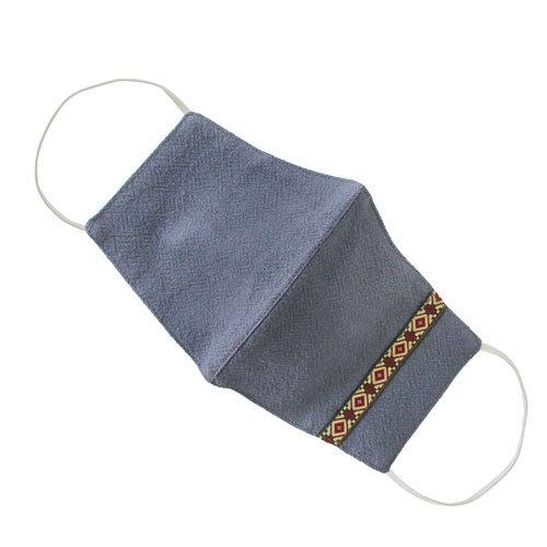 洗える 22新発 マスク 綿 チロリアンテープ デザインマスク 素材 布マスク お洒落 ファブリック エスニック レディース アジアン おしゃれ メンズ