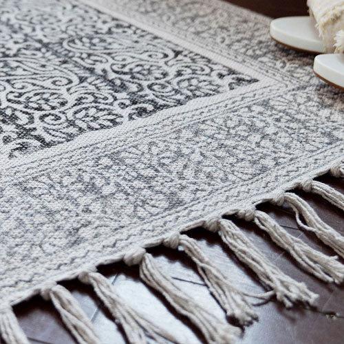 インテリアマット おしゃれ マット 室内 ラグマット (45×75cm ガルファブリック) 大きめ 大判 f-1 |  | 04