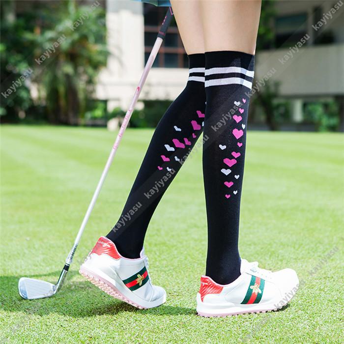 ゴルフストッキング スポーツソックス レディース ニーハイ 女性用靴下 ゴルフウェア ストレッチ Golf 弾性 膝上 ハイソックス 春夏秋 吸汗 アウトドア 036 Ty 112 Kayiyasu アウトドア専門店 通販 Yahoo ショッピング