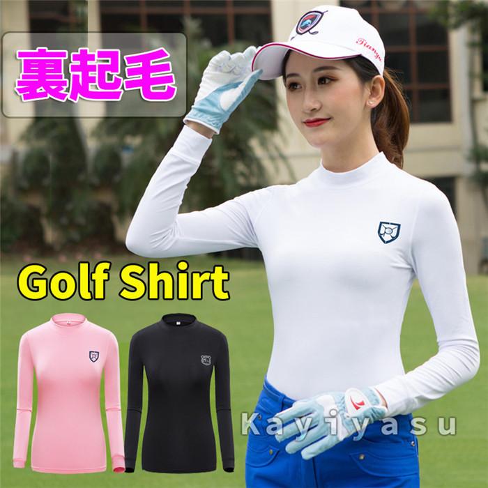 ゴルフウェア レディース 長袖 ゴルフシャツ 裏起毛 インナーシャツ 防寒保温 Tシャツ トップス 女性用 スポーツ ゴルフ 運動着 ストレッチ 40代 50代 036 Ty Ga009 Kayiyasu アウトドア専門店 通販 Yahoo ショッピング