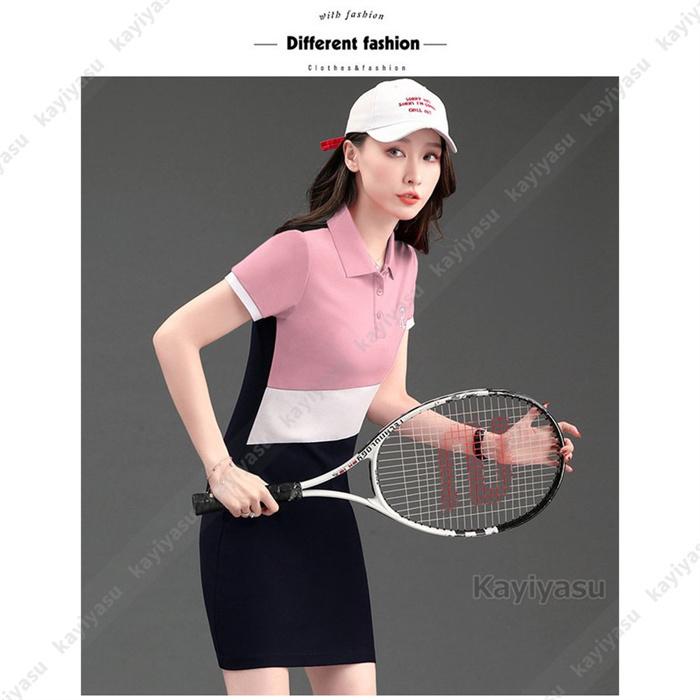 ワンピース ゴルフウェアレディース テニスウェア ゴルフウェア 半袖 ゴルフドレス スポーツウェア Tシャツ Golf 夏 女の子 通気 吸汗 女性用運動着 ポロ襟 077 C1 Spyg Kayiyasu アウトドア専門店 通販 Yahoo ショッピング