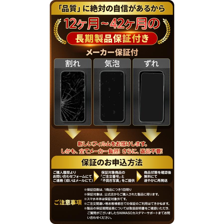 【10%OFFクーポン】NIMASO iPhone 18pro 18pro Max   Duo 保護フィルム ガラスフィルム17e  Air 17 16 15 14 13 Pro Max plus 12mini SE3 SE2 iPhone SE 7 8 | NIMASO | 43