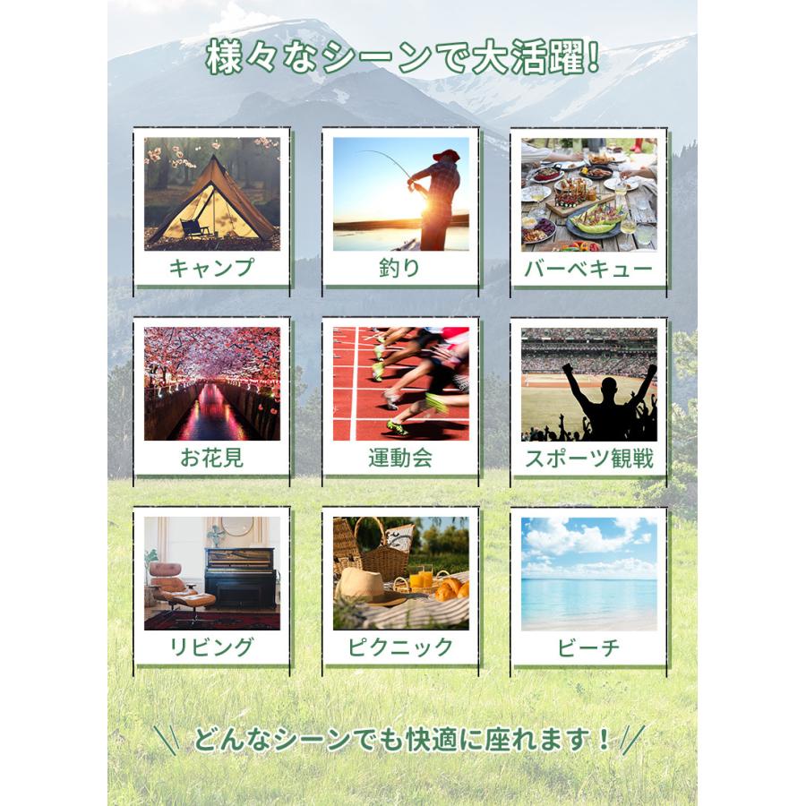 【在庫処分セール クーポン利用で2864円】NIKSA アウトドア チェア ミニ ホワイト キャンプチェア  アウトドアチェア キャンプ 椅子 軽量 折りたたみ椅子 |  | 04