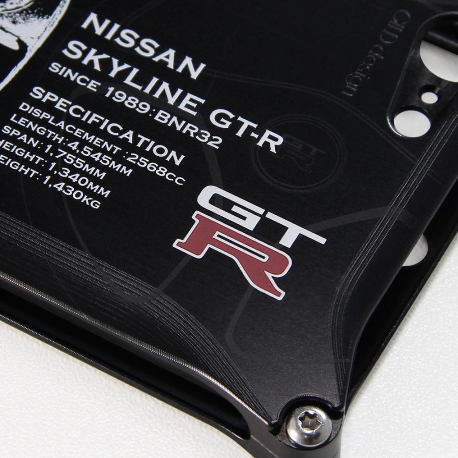 日産(NISSAN) GTR for R32 ジュラルミンiPhoneケース [7,8,7Plus,8Plus対応]｜nimitts｜03