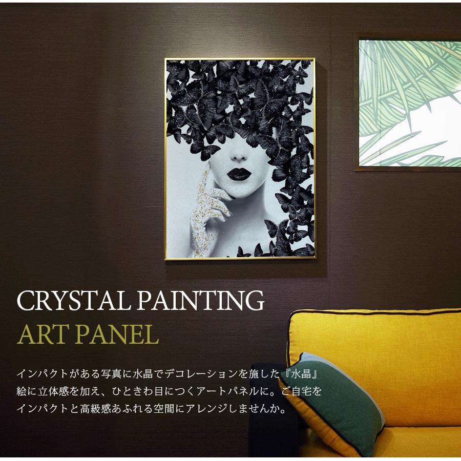 アートパネル 60×80 水晶絵 SX192 人物 女性 壁掛けパネル 絵