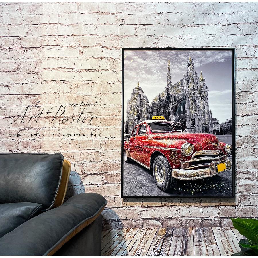 アートパネル 60×80 水晶絵調 HC9331 街並み 絵画 壁掛けパネル アートパネル 60×80 水晶絵調 HC9331 街並み 絵画 壁掛けパネル
