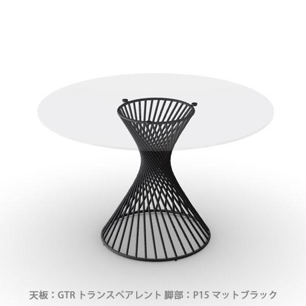 （笑顔）callgaris vortex カリガリス　ガラステーブル VORTEX ROUND TABLE GLASS TOP / ヴォルテックスラウンド