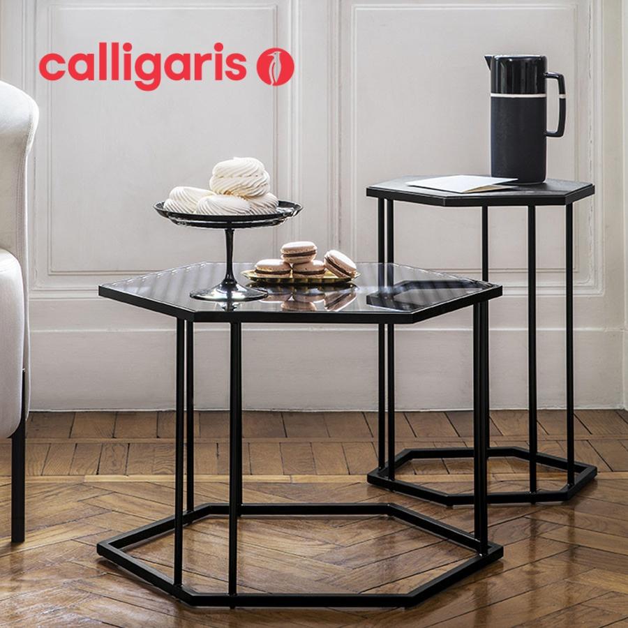 美品　カリガリス　イタリア　センターテーブル　コーヒーテーブル　サイドテーブル calligaris（カリガリス） RENEE レニー CS5133 サイドテーブル